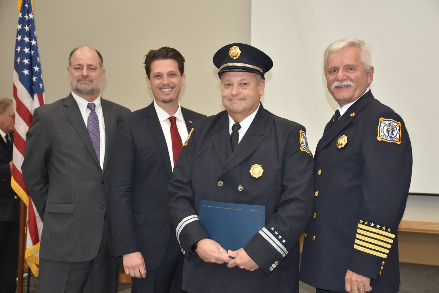 Station 1 Fire Fighter of the Year Award - Troy Auto Care